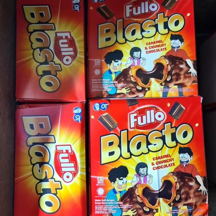 

FULLO BLASTO COKELAT WAFER ROLL ISI 16 PCS