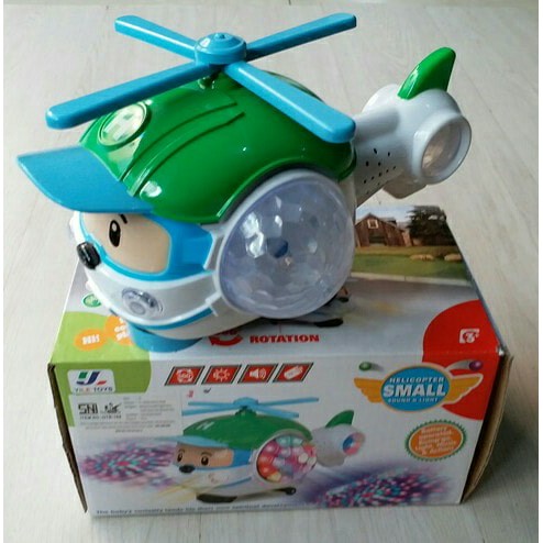 MAINAN ANAK HELICOPTER POLI / BUMP N GO HELI / KARAKTER POLI