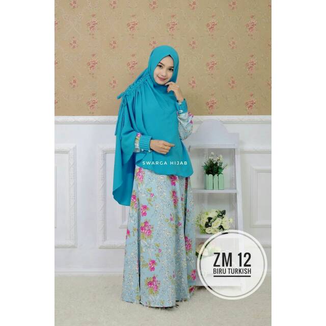 Zahrani Motif (ZM 12)  - Swarga Hijab