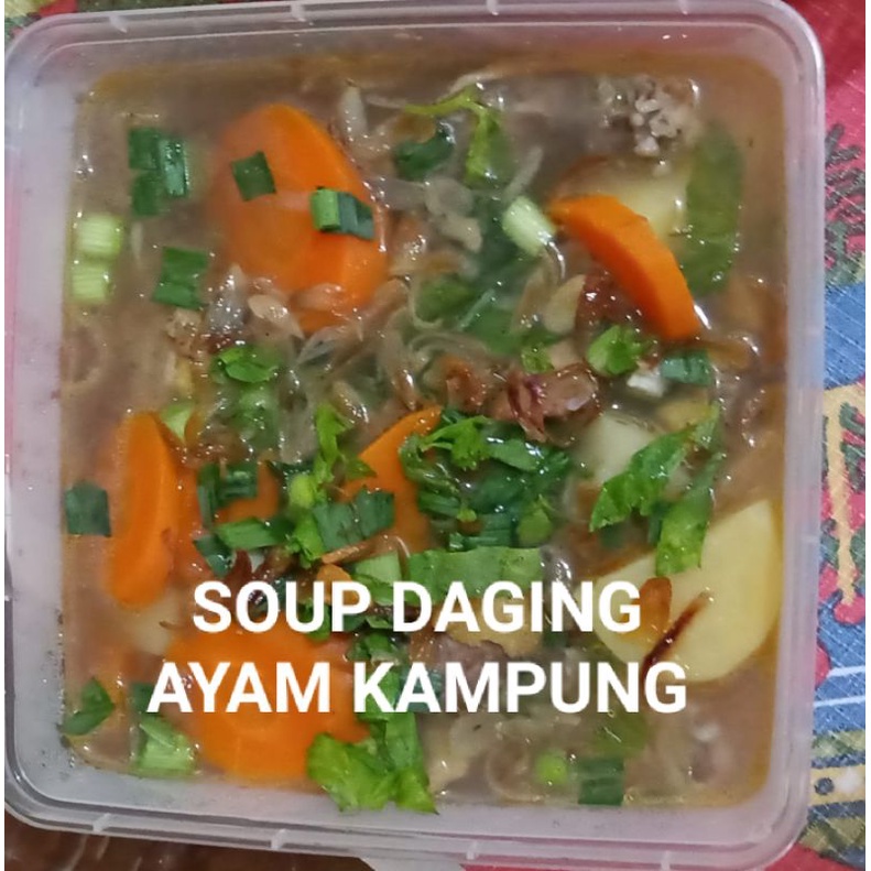 

Soup Daging Ayam Kampung