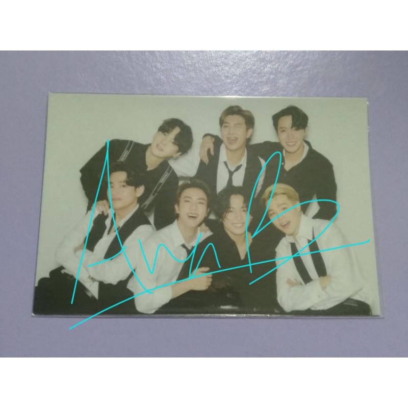[ Booked ] Postcard NYEL BTS OT7 Group