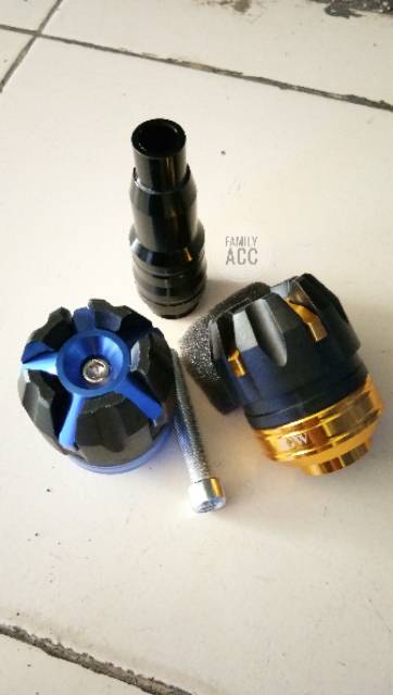 Jalu Pelindung Knalpot Nmax Aerox 155 Vario 150 dan Motor Universal Full CNC