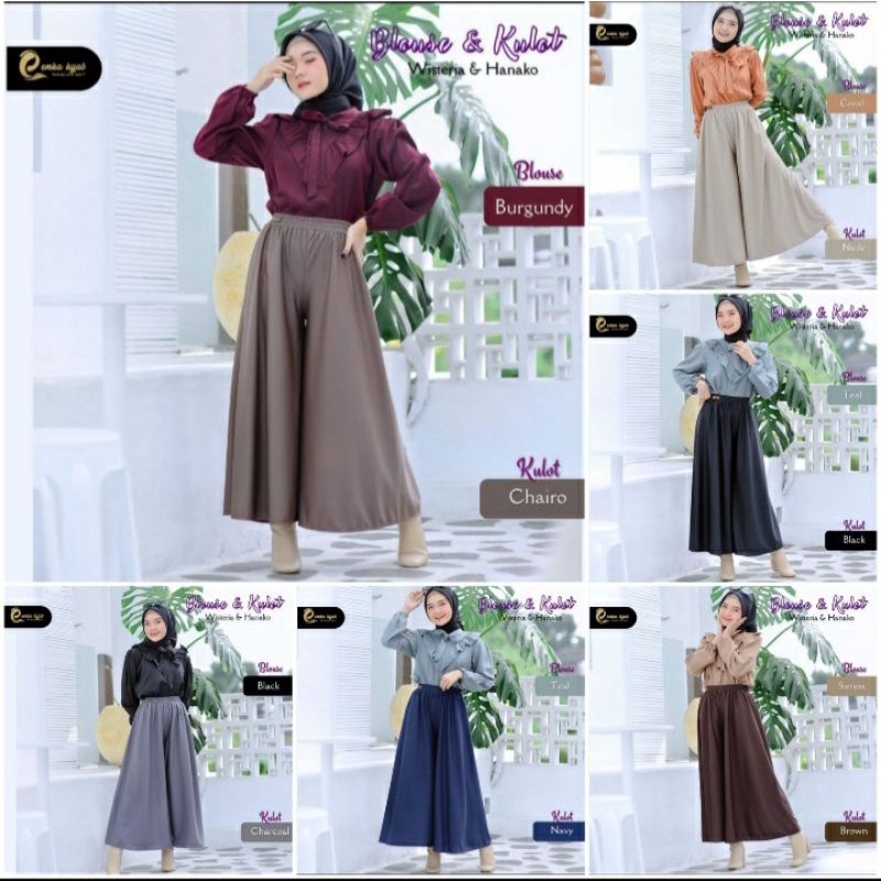 Celana Kulot Hanako Emka Hijab
