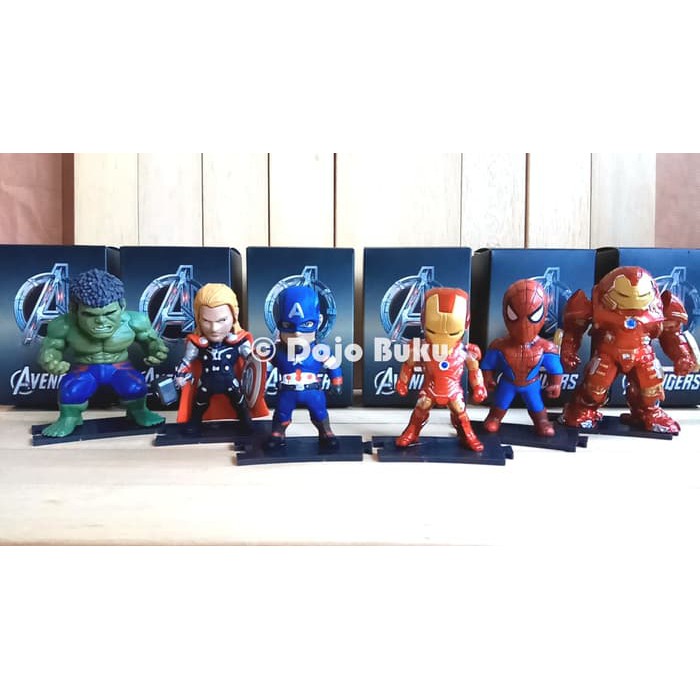 

Marvel Avengers Chibi Set 6 Karakter &#40-box&#41-