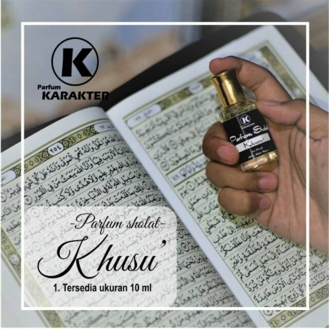 PARFUM SHOLAT AROMA KHUSU' 10ML - ORIGINAL