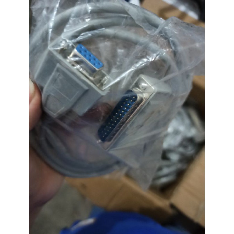 Kabel DB 9 / CABEL SERIAL RS232 TO PARAREL 25PIN / PARAREL kabel pararel printer 25pin to db9 serial