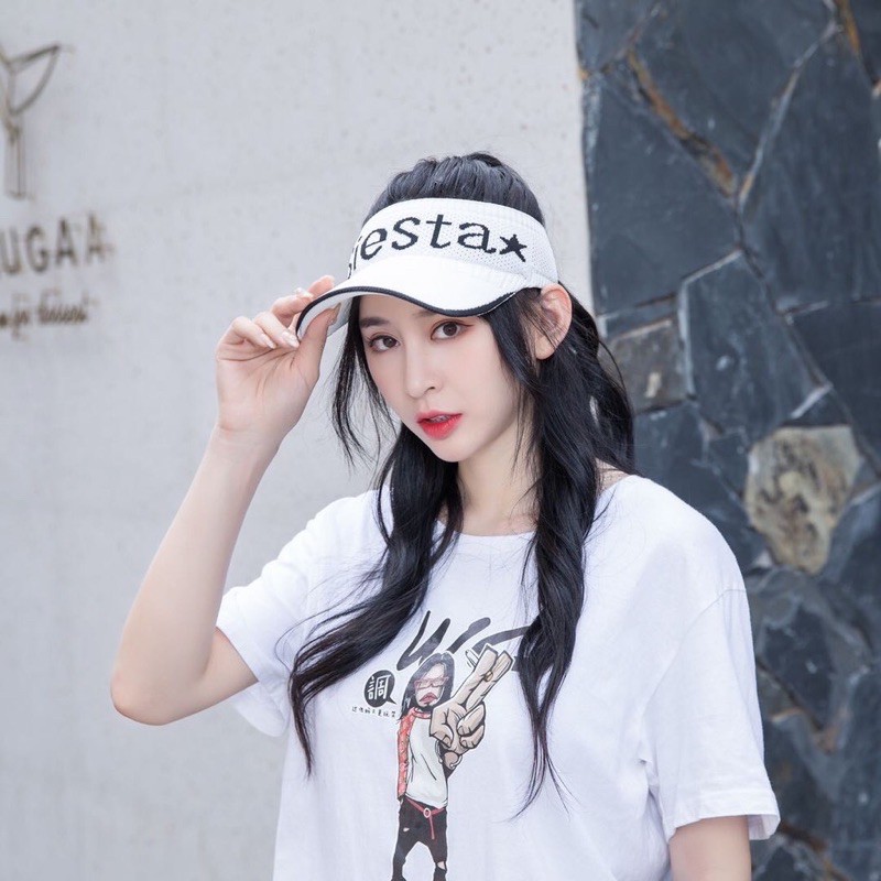 Topi senam rajut zumba SIESTA sport import