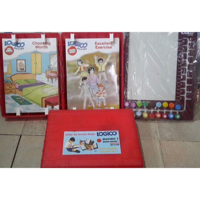 Logico maximo 3,4,5,6 - cetakan kanisius - mainan edukasi anak