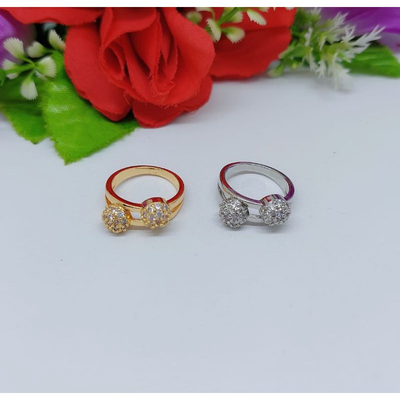 Cincin Xuping full Permata terbaru 108A-109A