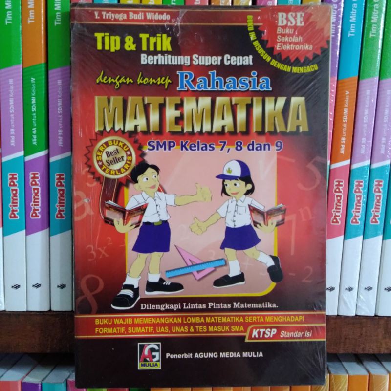 Buku Rahasia Matematika SMP Kelas 7 8 9 KTSP