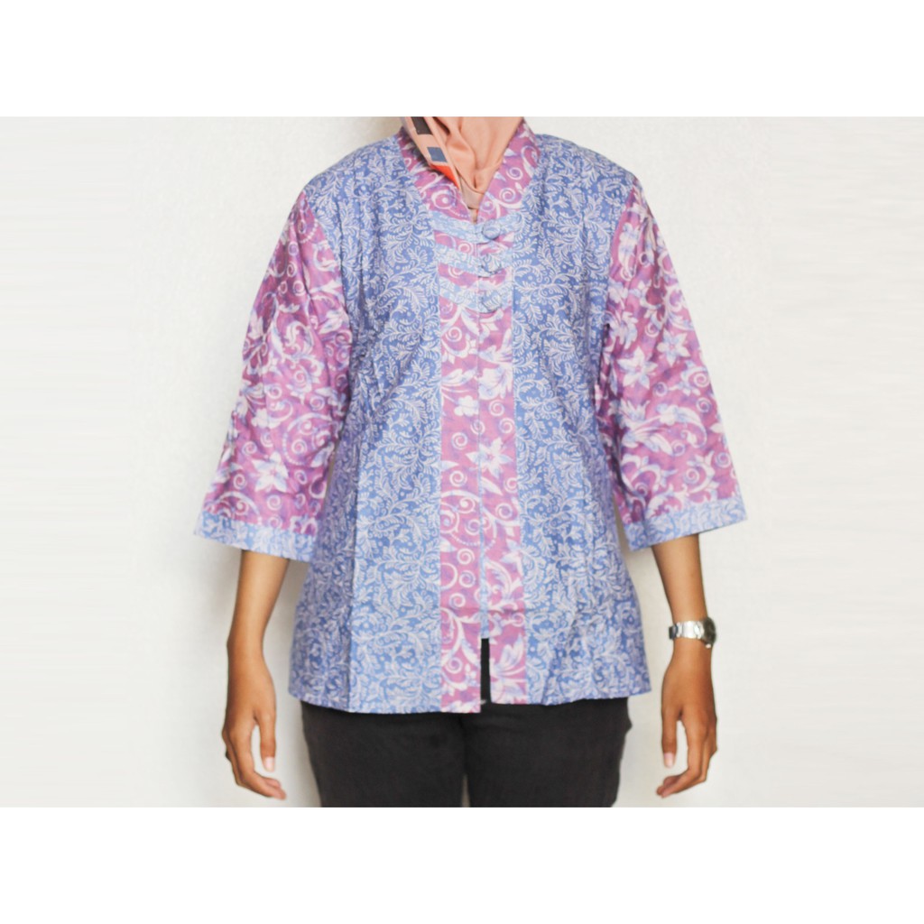 Blouse Batik Wanita I Blus Batik I Blus Kerja Wanita Batik Ayara