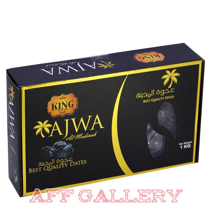 

BERKHASIAT KURMA DATES KING AJWA 1KG | KING AJWA AL MADINAH | KURMA KING AJWA 1KG