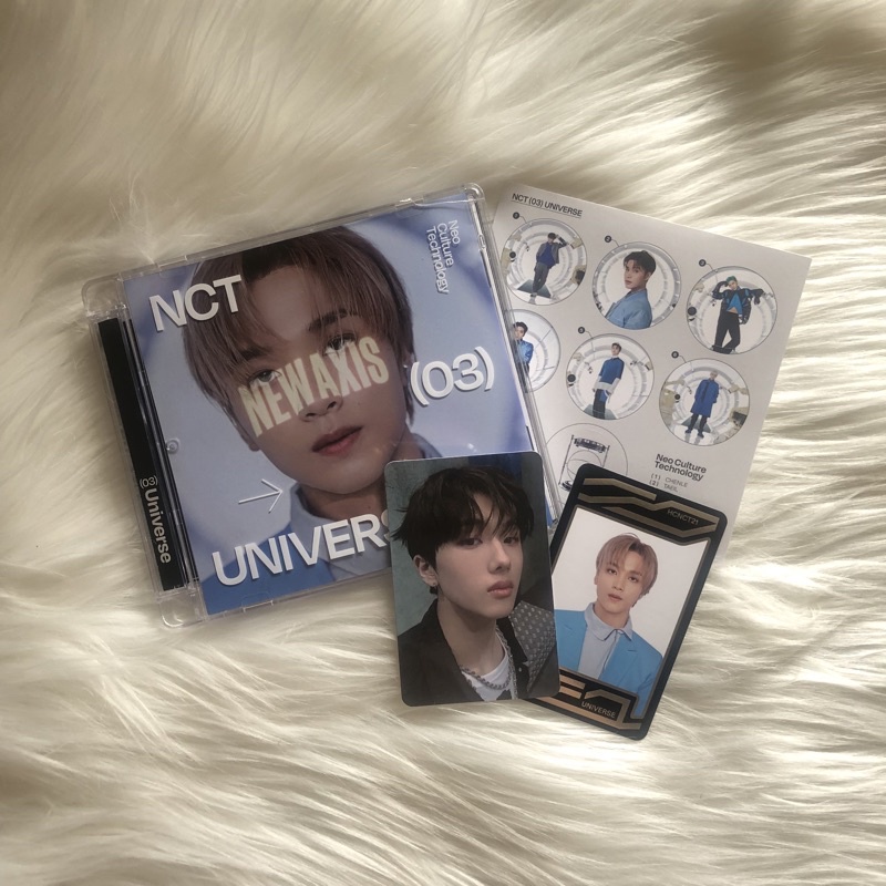 NCT 2021 “UNIVERSE” JEWEL CASE - Haechan Jewel Case, Jisung Photocard