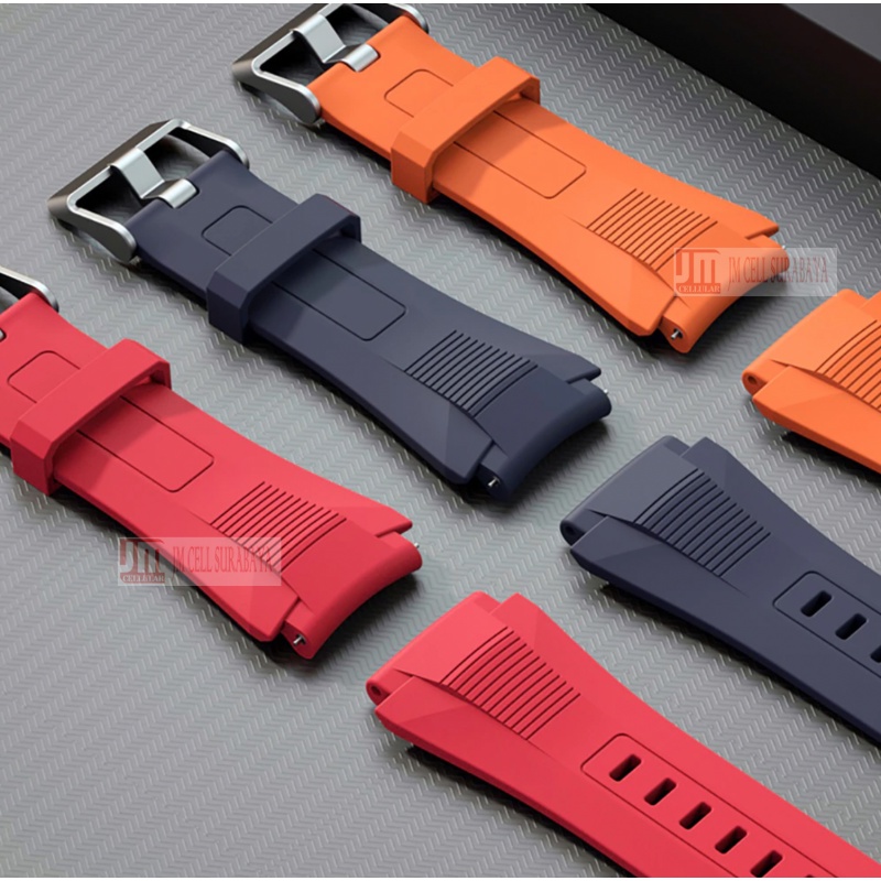 SIKAI Wide Tali Jam 22mm Watch Strap Universal Rubber Sporty Silikon