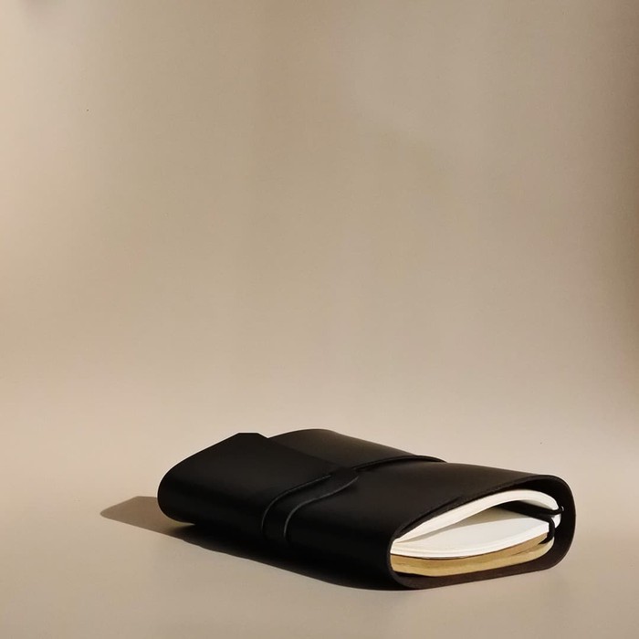 

Grosir Travel Leather Notebook - Walnut 10x15 cm Keren
