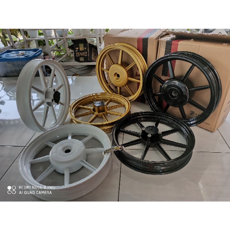 Velg vrossi rosi comet palang 8 copy rcb matic vario 125 vario 150 ukuran 185/215-14