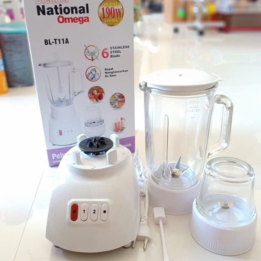 BLENDER KACA NATIONAL  BLENDER TABUNG KACA 2in1