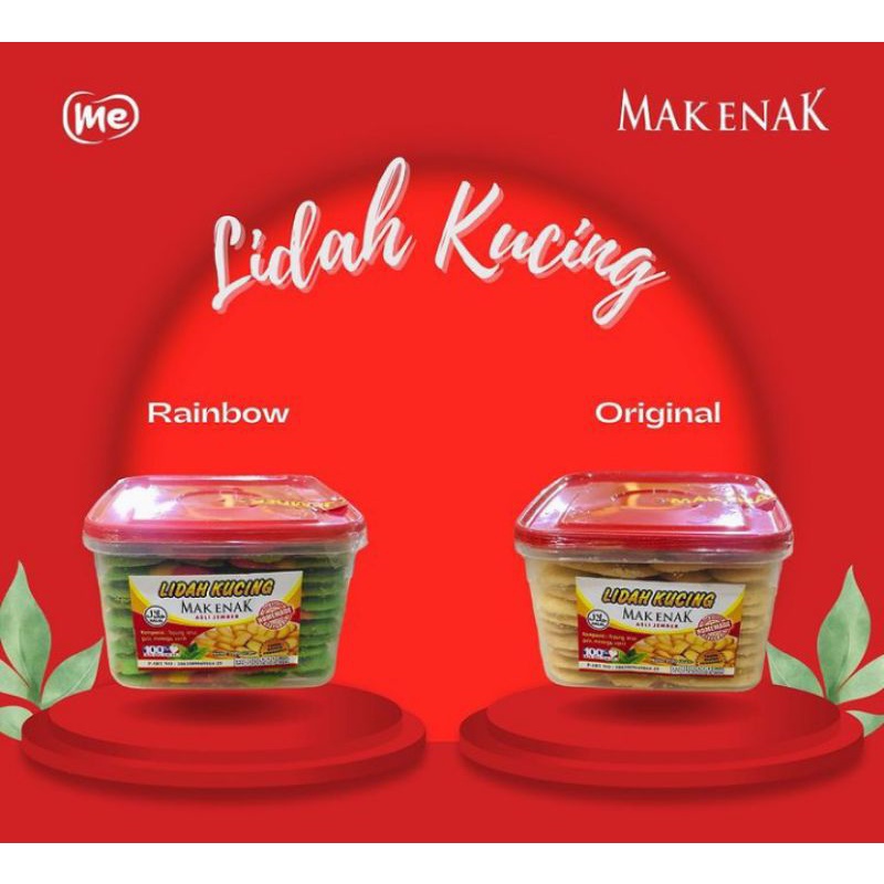 LIDAH KUCING MAK ENAK ASLI JEMBER 500GR