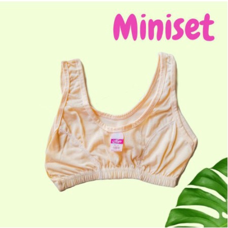 Mini Set Bra Bh Miniset Anak Perempuan SD SMP Tali Kecil Tali Besar Size M L XL 3L ALLSIZE