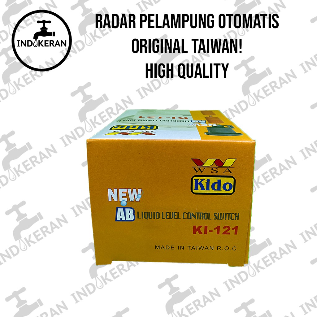 INDOKERAN - Radar Pelampung Air Otomatis Original Taiwan KIDO - High Quality