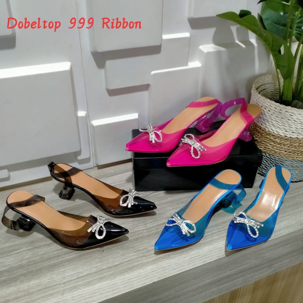 Heels wanita 999-2 pita