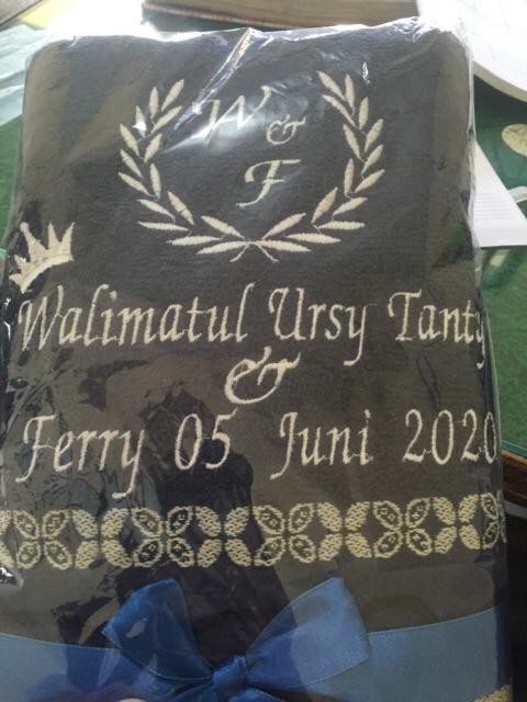 Handuk Bordir Satuan + Box