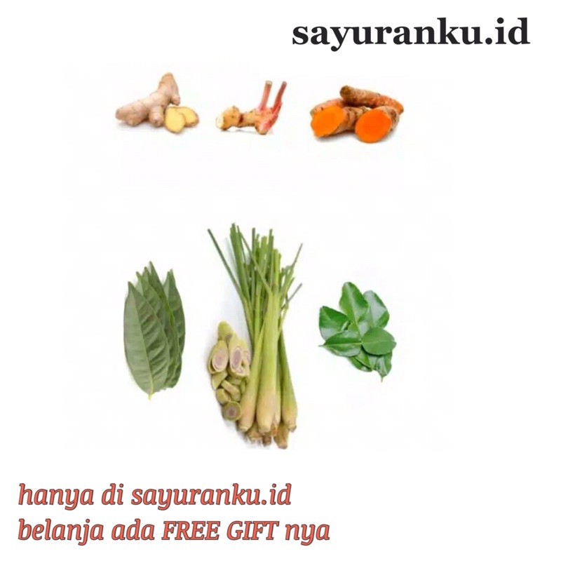 

paket bumbu dapur lengkap 400 gr sayur segar sayuran fresh pasar murah pasar jakarta