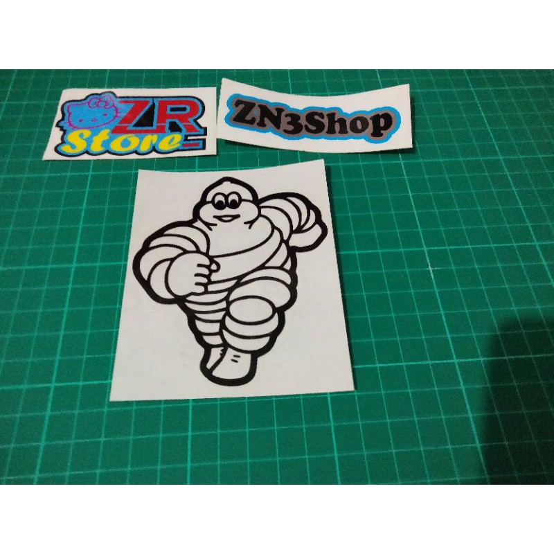 

cutting stiker logo michelin