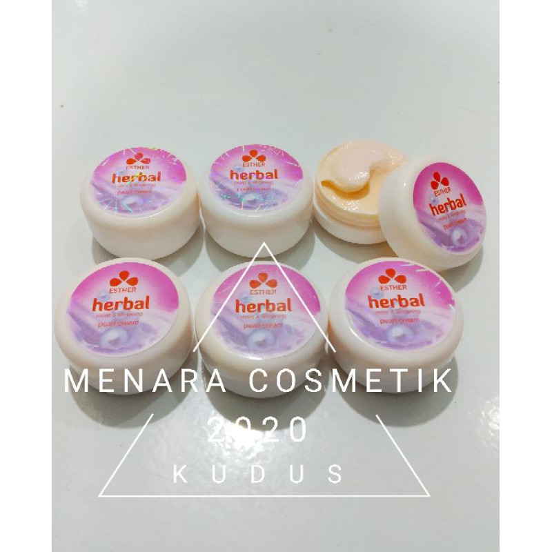 HERBAL ESTHER MOIST & WHITENING PEARL CREAM