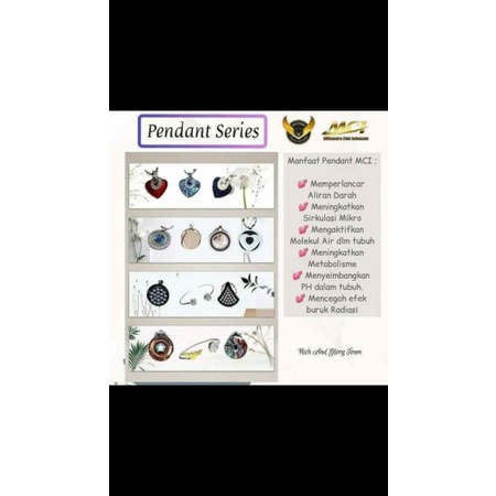 kalung/gelang pendant MCI