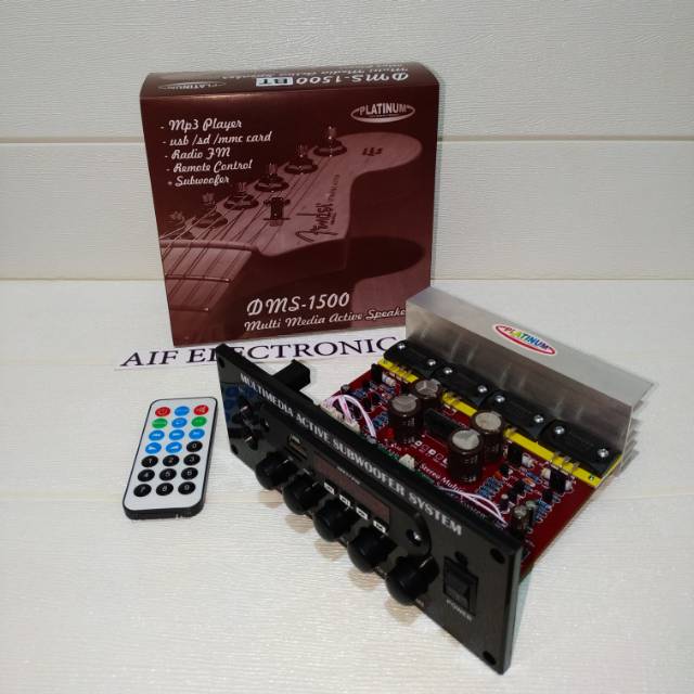 Kit Power Active Multimedia Karaoke Mp3 Bluetooth plus Subwoofer DMS-1500