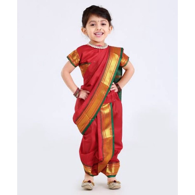 sare instan/sare anak/sari anak/baju anak/baju India anak/sari instan