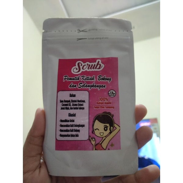 SCRUB KETIAK / SCRUB SELANGKANGAN/ SCRUB BADAN