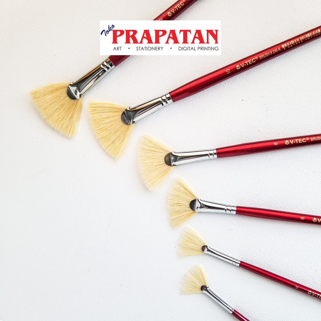 

Kuas Lukis Kipas V-TEC Fan Brush 246K V-TEC Paint Brush