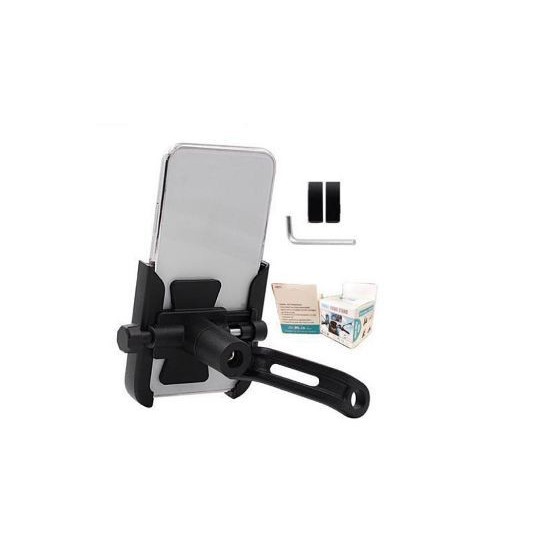 HM11- Holder Handphone Spion Motor Metal Holder HP Spion Motor