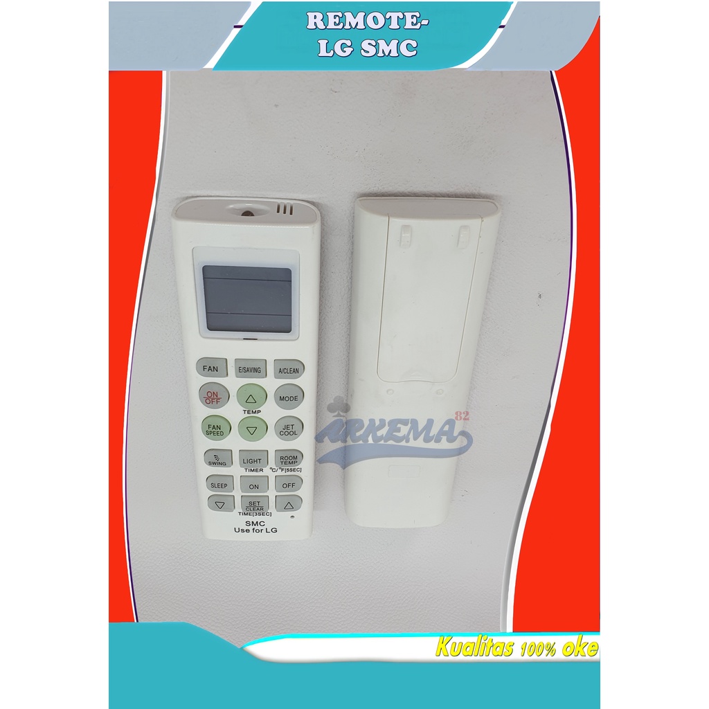 REMOTE CONTROL AC LG 0.5PK SAMPAI 2.5PK | REMOT KONTROL AC LG UNIVERSAL / MULTI