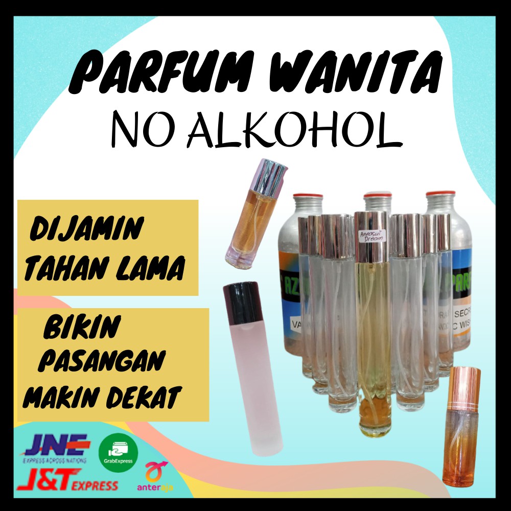Parfum farfum parfume perfume minyak wangi wanita perempuan tahan lama non alkohol refill isi ulang