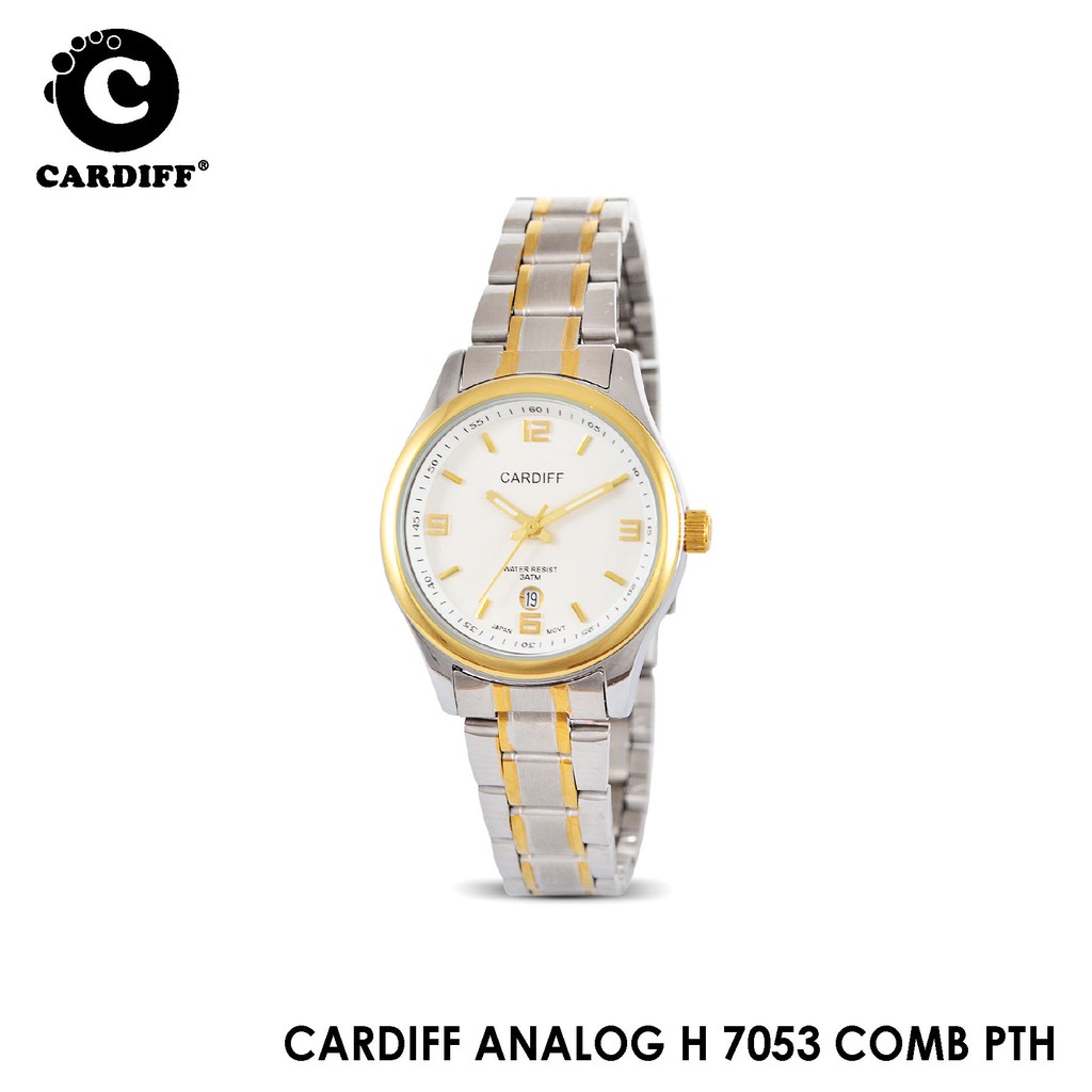 Cardiff Analog H 7053 Jam Tangan Kasual & Couple