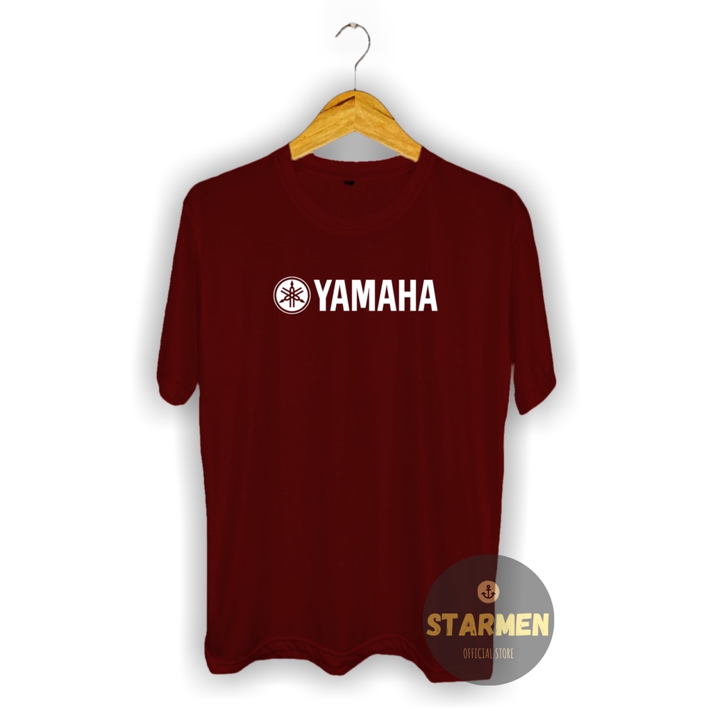 Kaos Distro Unisex YAMAHA Katun Combed 30s/ sablon polyflex/polyflex premium / Pakaian Pria Wanita Atasan Cowok Cewek /kaos kekinian/ kaos viral/ tshirt tumbrl tee basic/ Kaos kata kata / kaus / kaus oblong oversize kaos murah best seller ready