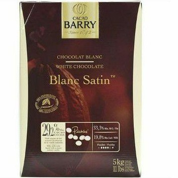 

Cacao Barry Blanc Satin Coklat Putih 1kg