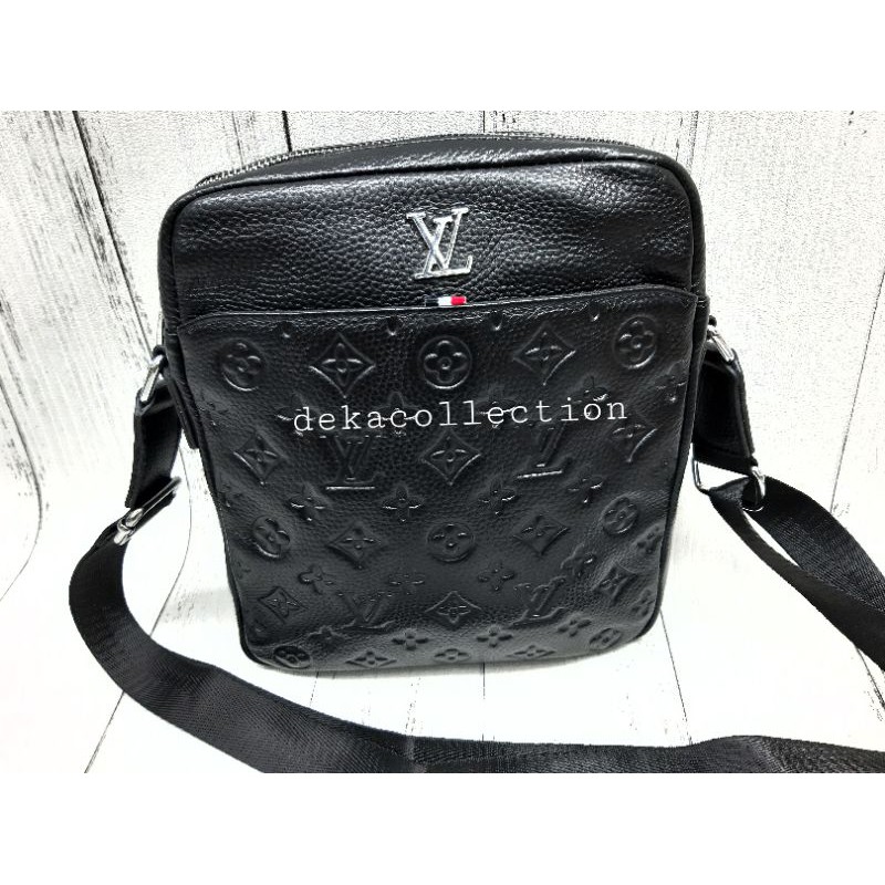 TAS SELEMPANG PRIA KULIT ASLI LV IMPORT