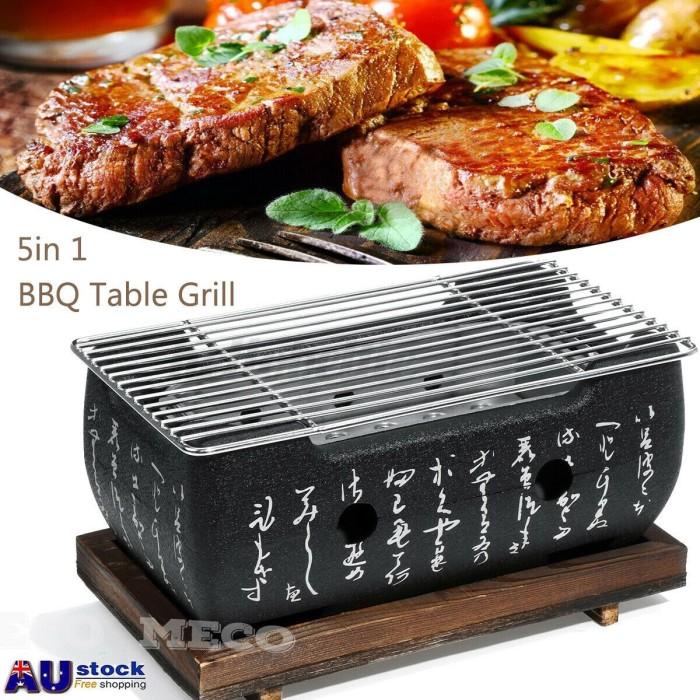 Japanese Korean BBQ Jepang Korea Alat Panggang Masak Portabel 24cm