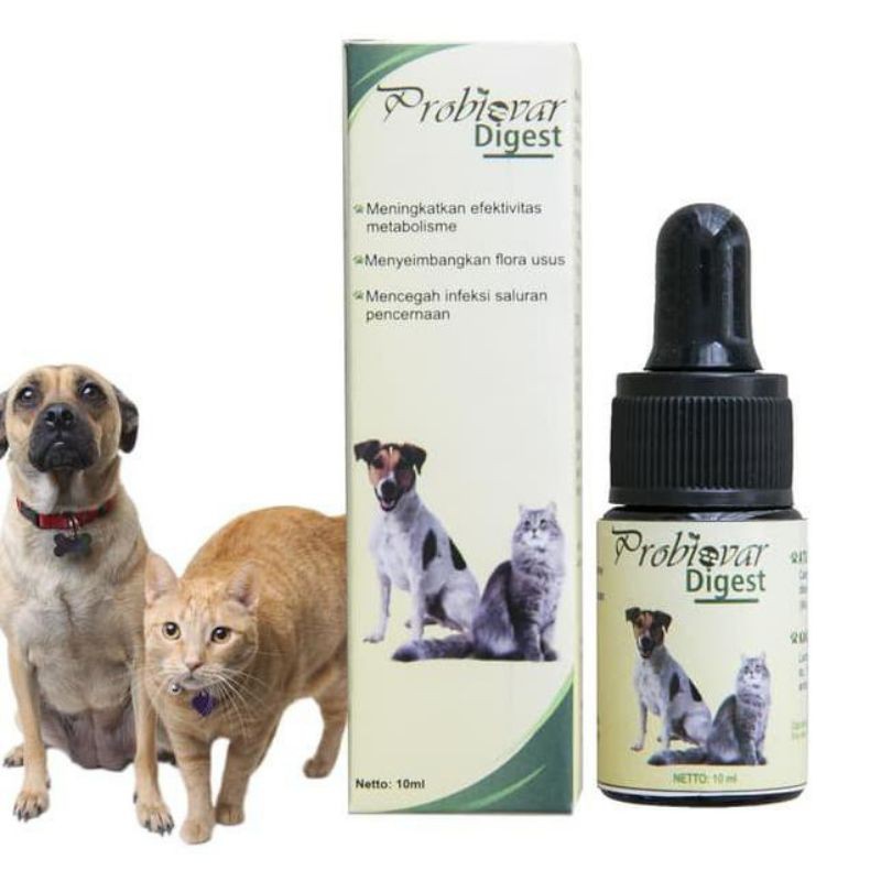 Probiovar Digest 10ml / Obat Diare Kucing Anjing / Obat Diare Probiovar Digest