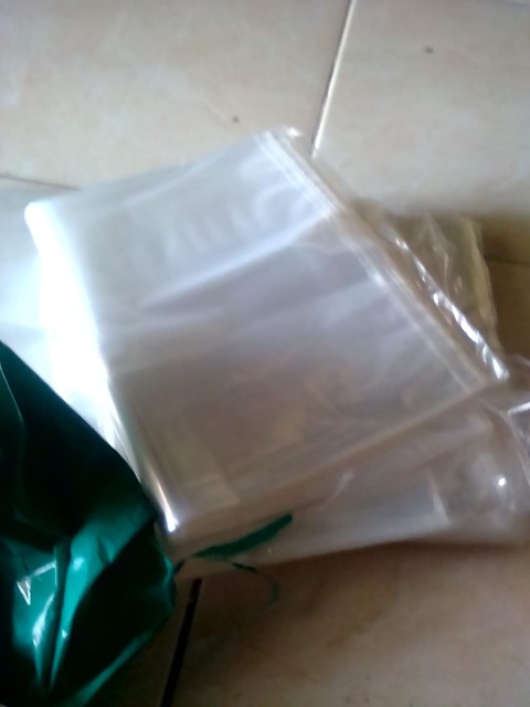 Kresek Pp Plong Bening Alas Bento 16 X 26cm