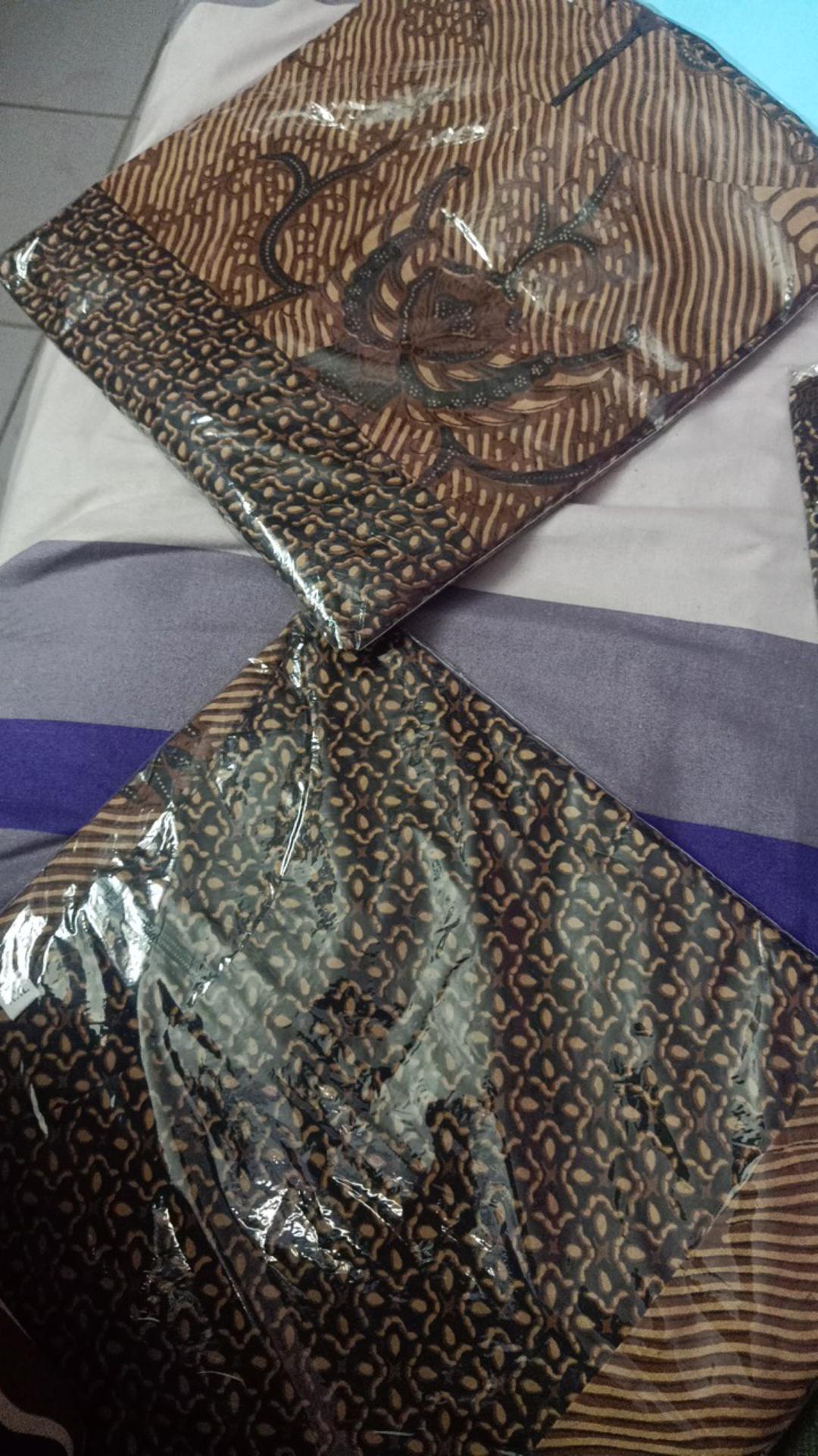 Dress Batik Wanita S M L Xl Xxl Jumbo