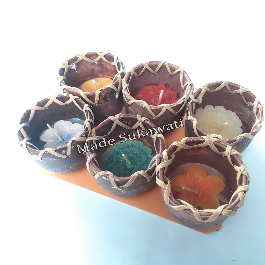 Paket Lilin aroma terapi isi 6