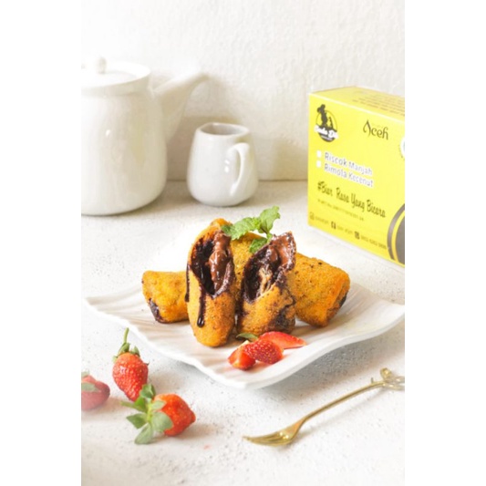 

Risol coklat meleleh