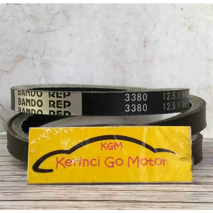 BANDO VAN BELT REP-3380 V BELT TALI KIPAS REP3380 FAN BELT BENANG