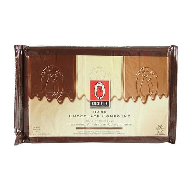 

BAHAN KUE COKLAT BLOK TULIP DARK COMP 1KG PERISA MAKANAN & MINUMAN