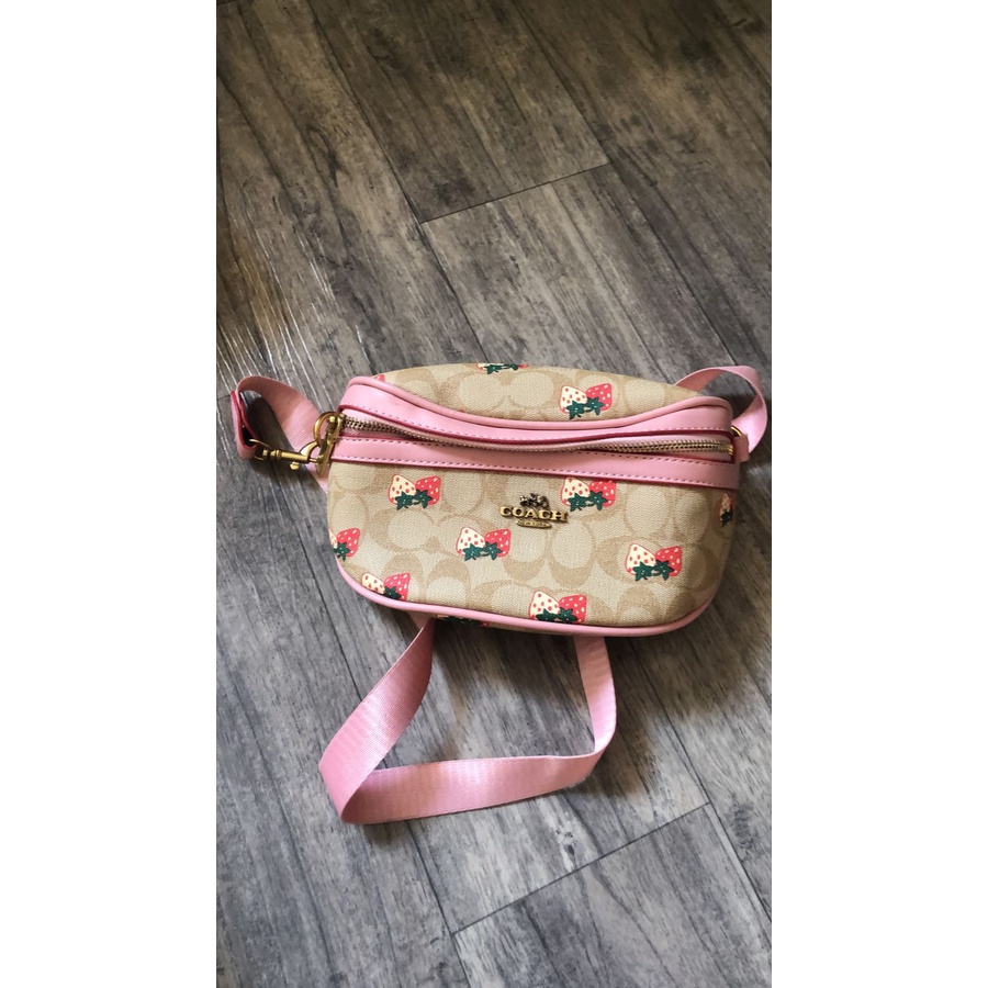 Tas Bag Coach bumbag/Tas Pinggang wanita/Slempang Wanita